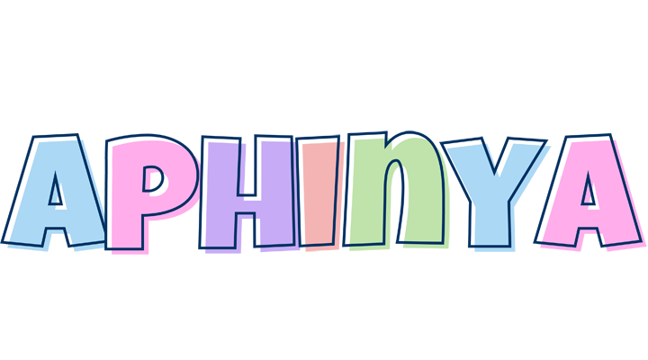 Aphinya pastel logo