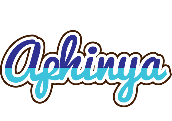 Aphinya raining logo