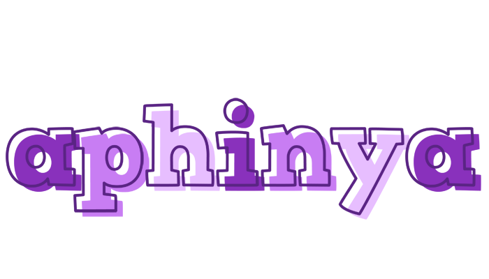 Aphinya sensual logo