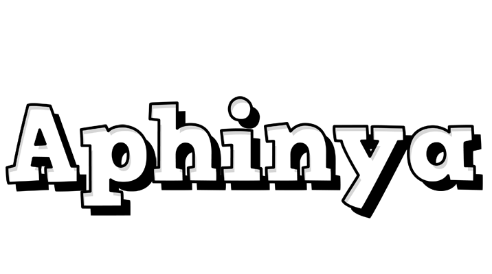 Aphinya snowing logo