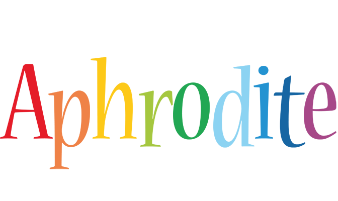 Aphrodite birthday logo
