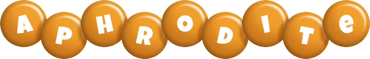 Aphrodite candy-orange logo