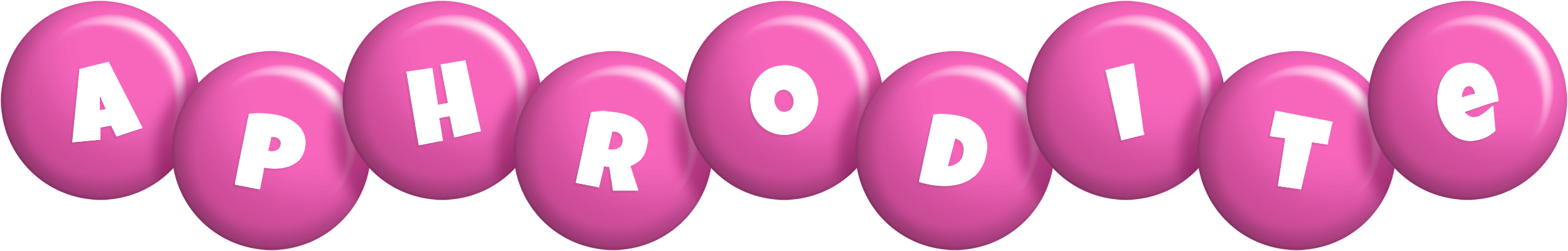 Aphrodite candy-pink logo