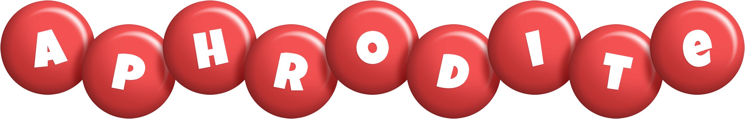 Aphrodite candy-red logo