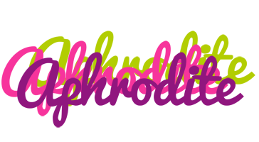 Aphrodite flowers logo