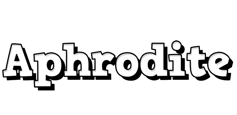 Aphrodite snowing logo