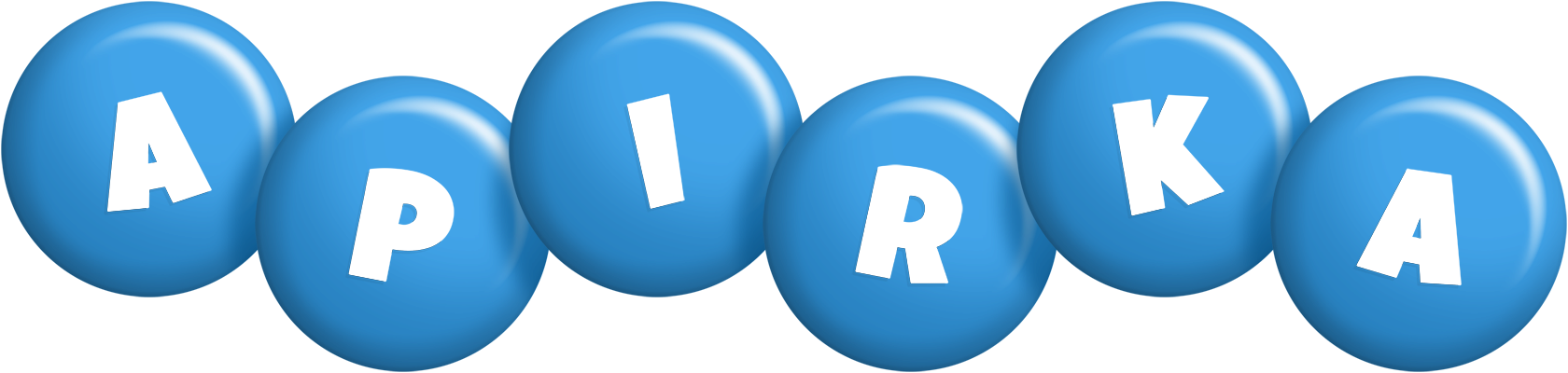 Apirka candy-blue logo