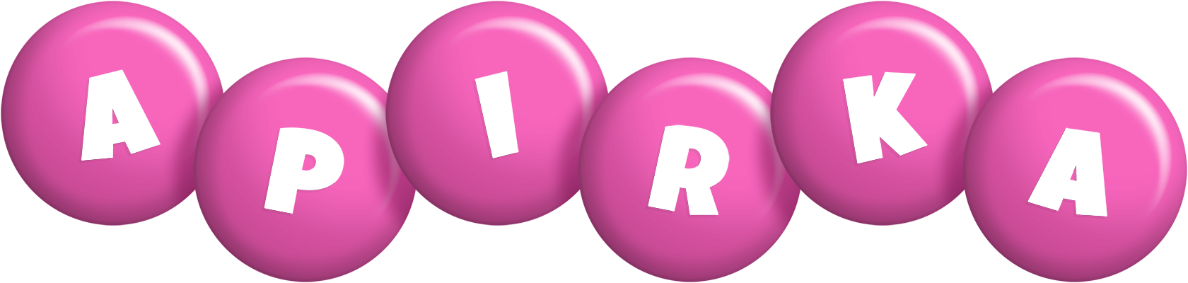 Apirka candy-pink logo