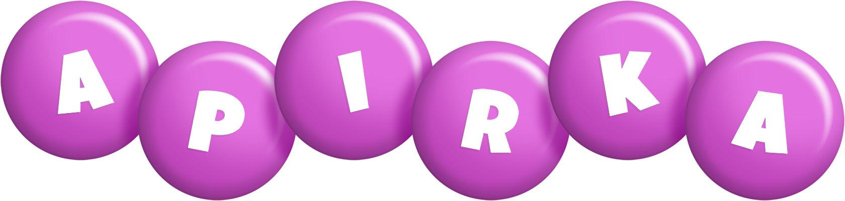 Apirka candy-purple logo