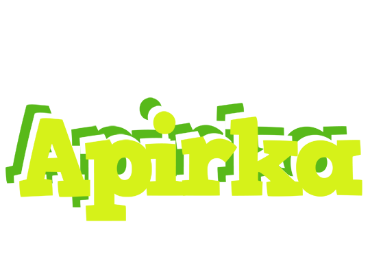 Apirka citrus logo