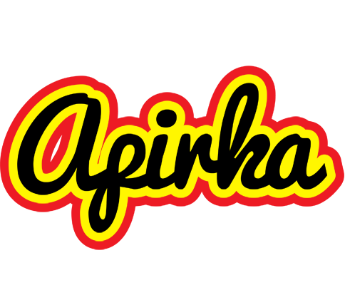 Apirka flaming logo