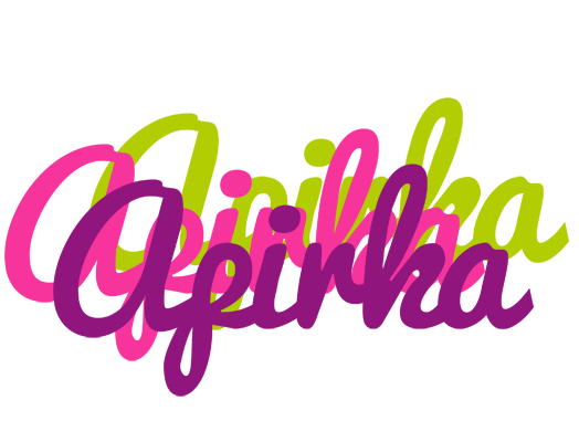 Apirka flowers logo