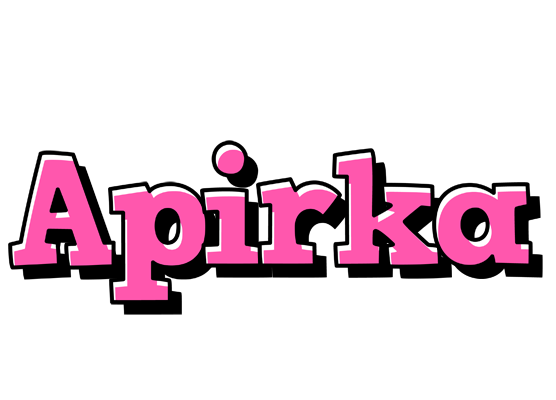 Apirka girlish logo