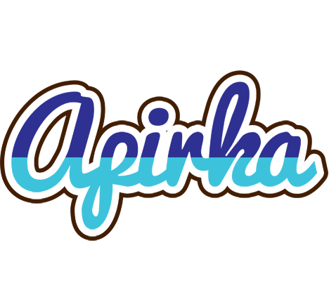 Apirka raining logo