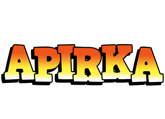 Apirka sunset logo