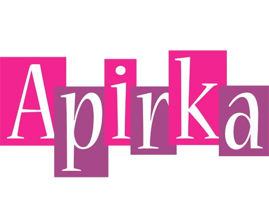 Apirka whine logo