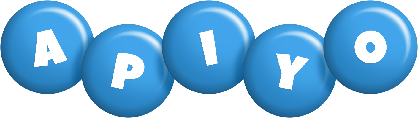 Apiyo candy-blue logo