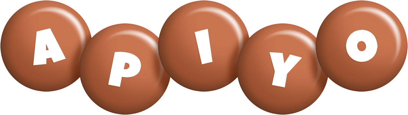 Apiyo candy-brown logo