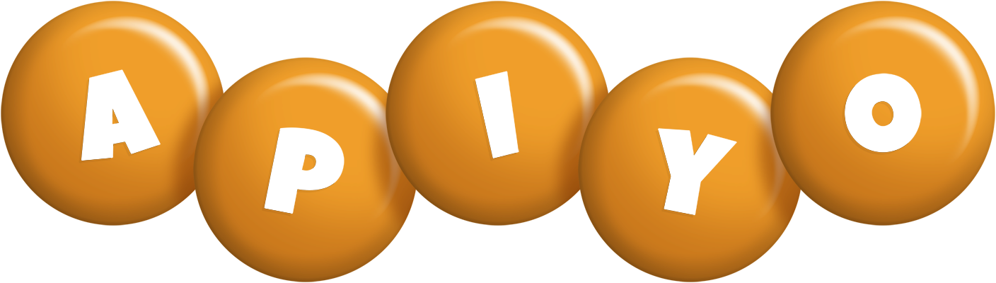 Apiyo candy-orange logo