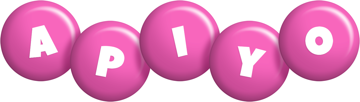 Apiyo candy-pink logo