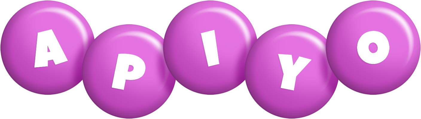 Apiyo candy-purple logo
