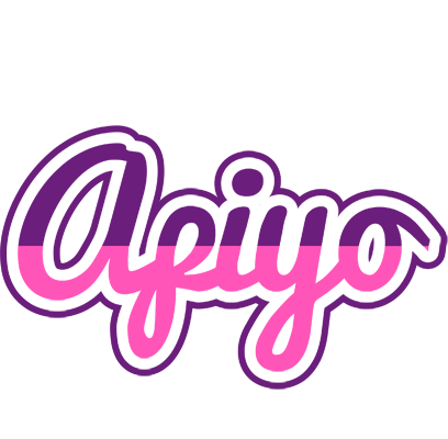 Apiyo cheerful logo