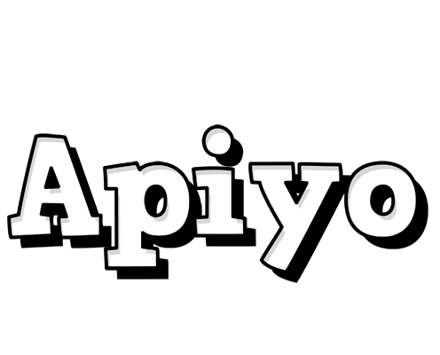 Apiyo snowing logo