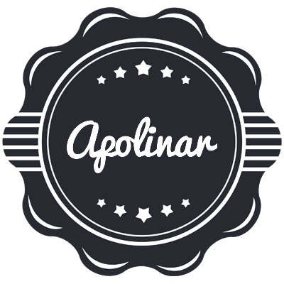Apolinar badge logo