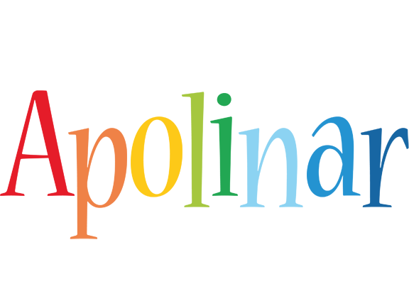 Apolinar birthday logo