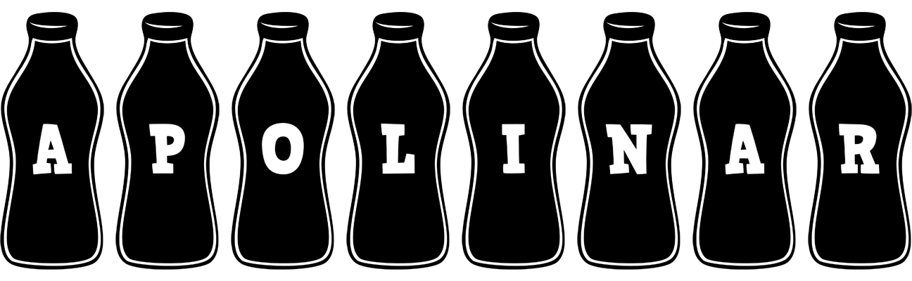 Apolinar bottle logo
