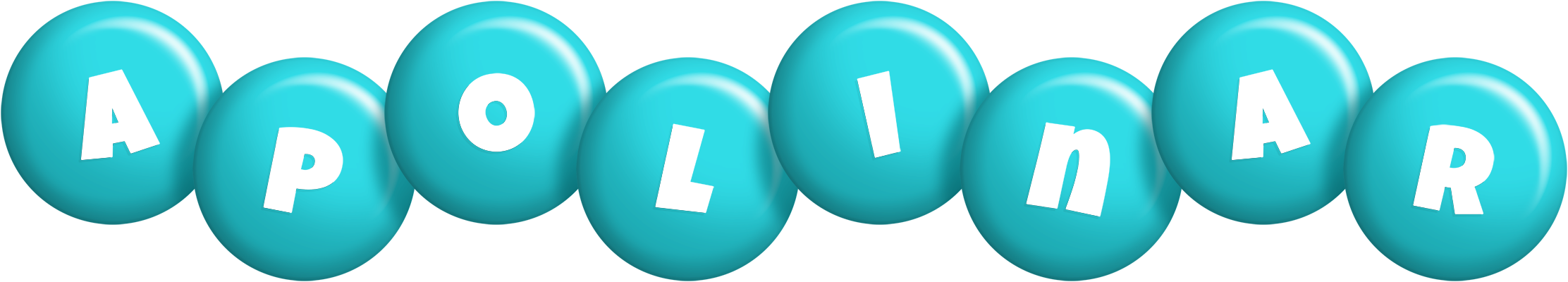 Apolinar candy-azur logo