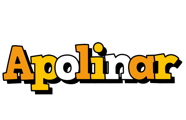 Apolinar cartoon logo