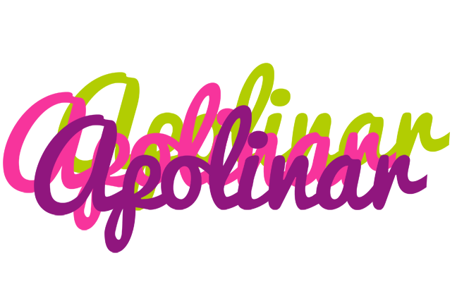 Apolinar flowers logo