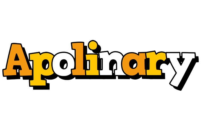 Apolinary cartoon logo