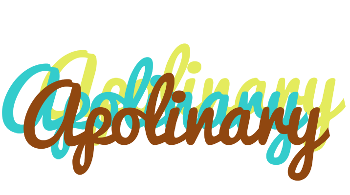 Apolinary cupcake logo