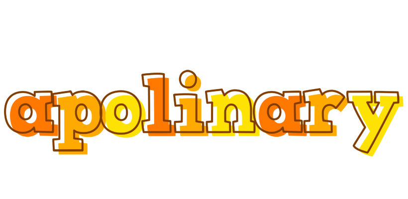 Apolinary desert logo