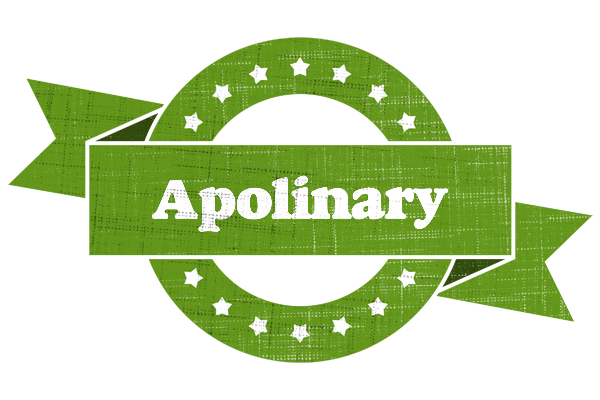 Apolinary natural logo