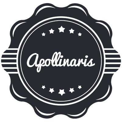 Apollinaris badge logo