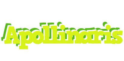 Apollinaris citrus logo