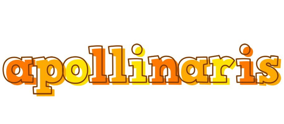 Apollinaris desert logo
