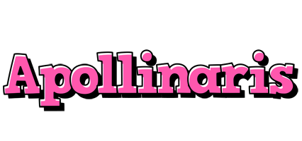 Apollinaris girlish logo