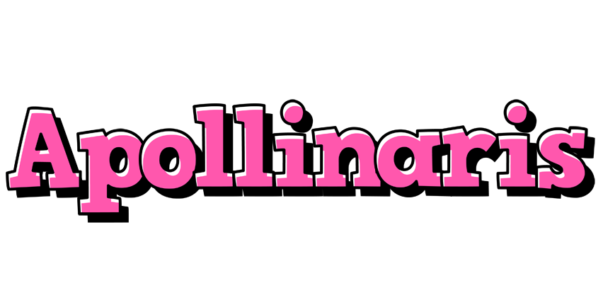 Apollinaris girlish logo