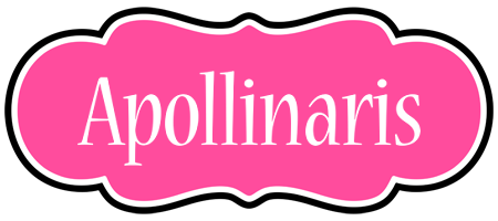 Apollinaris invitation logo