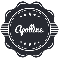 Apolline badge logo