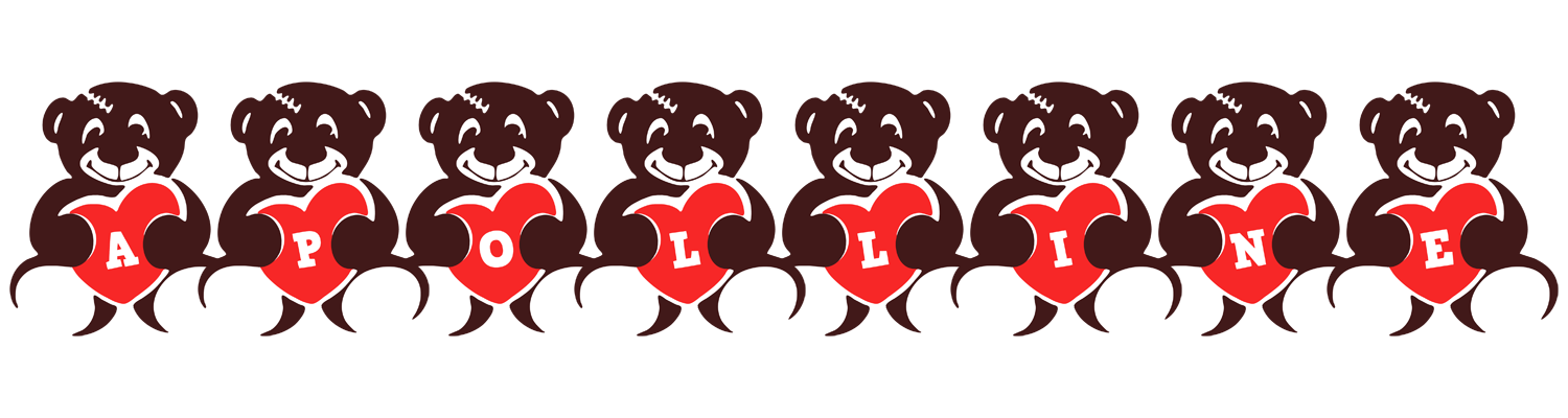 Apolline bear logo