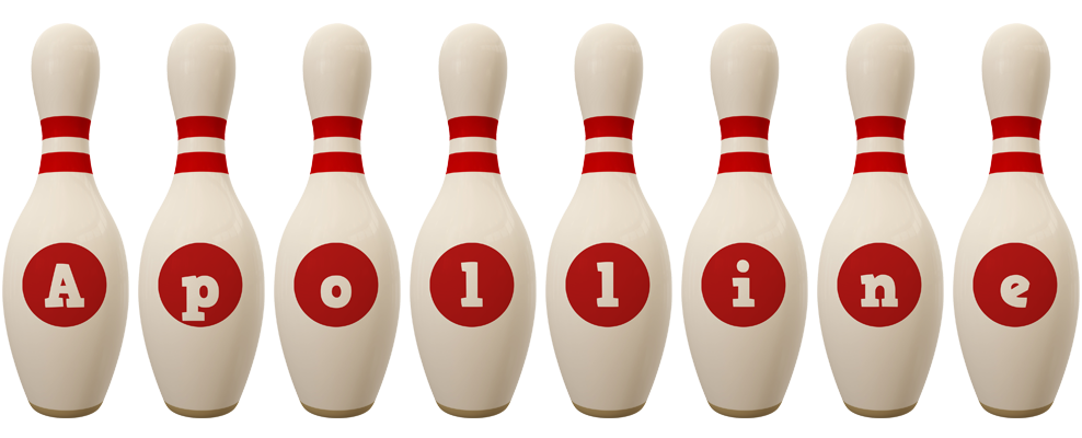 Apolline bowling-pin logo
