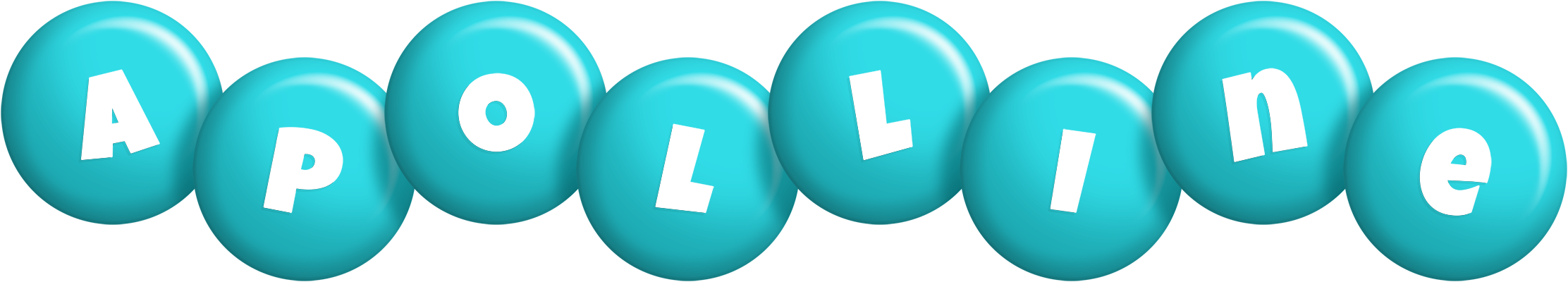Apolline candy-azur logo