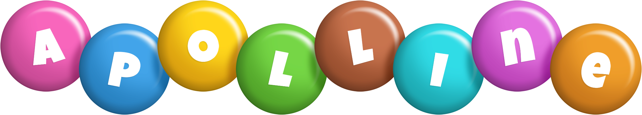 Apolline candy logo