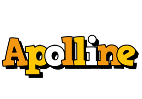 Apolline cartoon logo