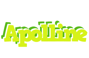 Apolline citrus logo